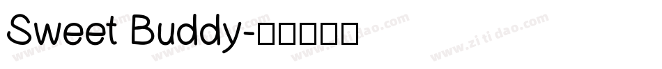 Sweet Buddy字体转换